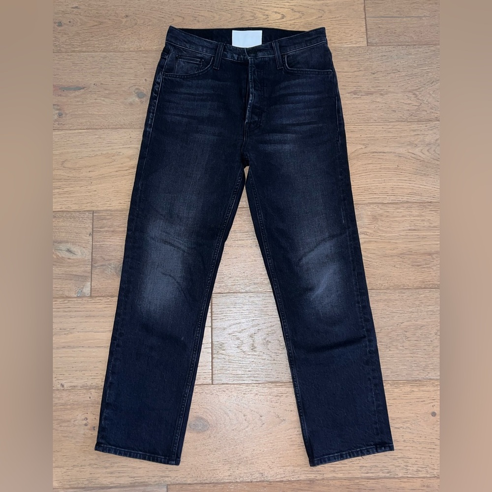 MOTHER The Tomcat Straight Leg Crop Jeans